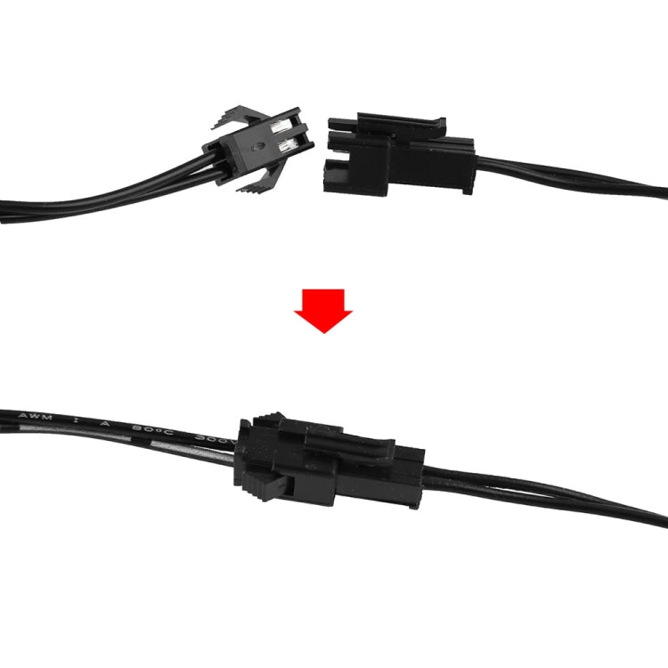 MB-MHL002 Motorcycle Modification Accessories Universal Pasteable Helmet Light Strip