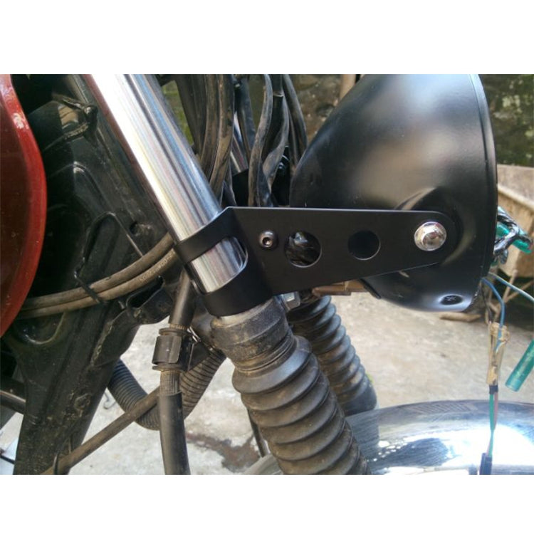 Motorcycle Headlight Holder Modification Accessories, Size:L, L