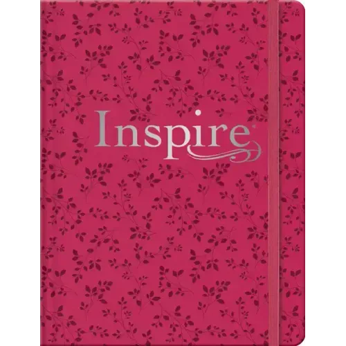 Inspire Bible Nlt, Filament Enabled (Hardcover Leatherlike, Pink Peony)