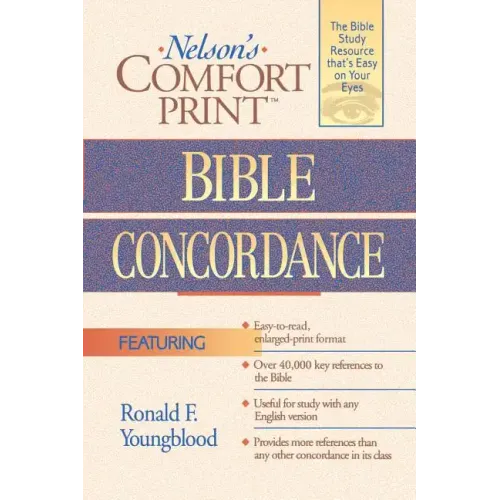 Comfort Print Bible Concordance