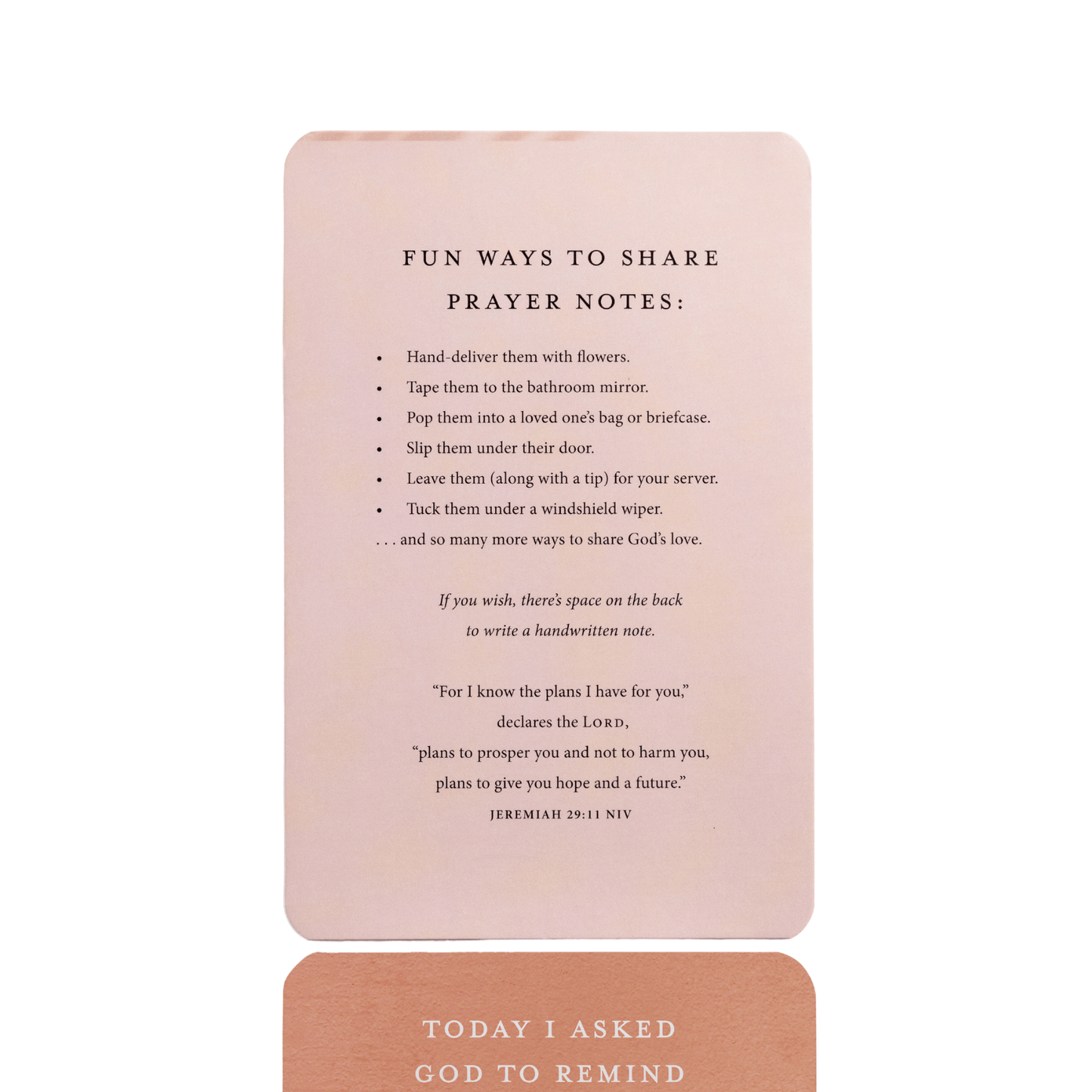 Prayers To Share - 100 Pass-Along Notes for Hardworking Women