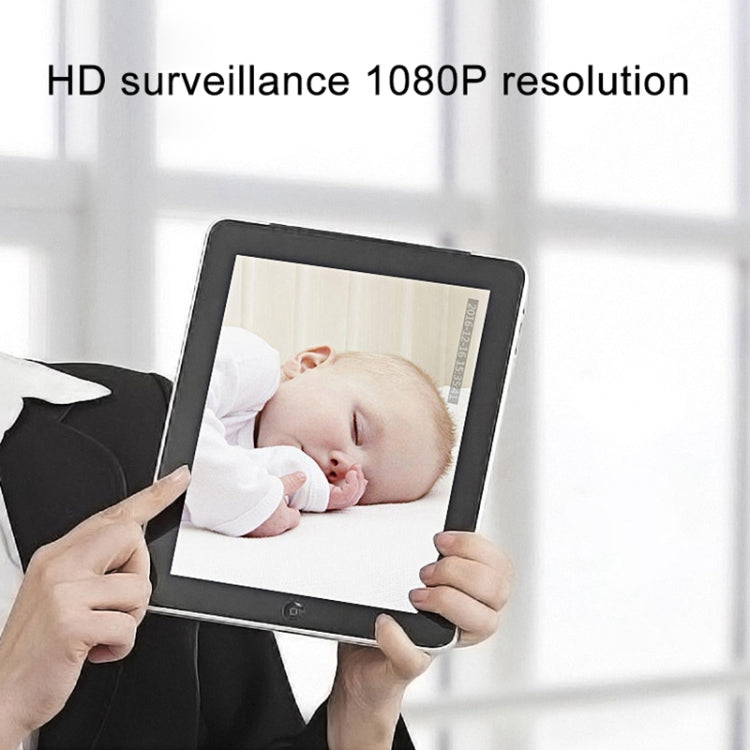 Indoor 4CH HD 1080P Security Wireless IP IR Camera Wifi Kit, Support Night Vision / PIR Detection / Two-Way Audio & Micro SD Card (128GB Max, IR Distance: 9m(White)