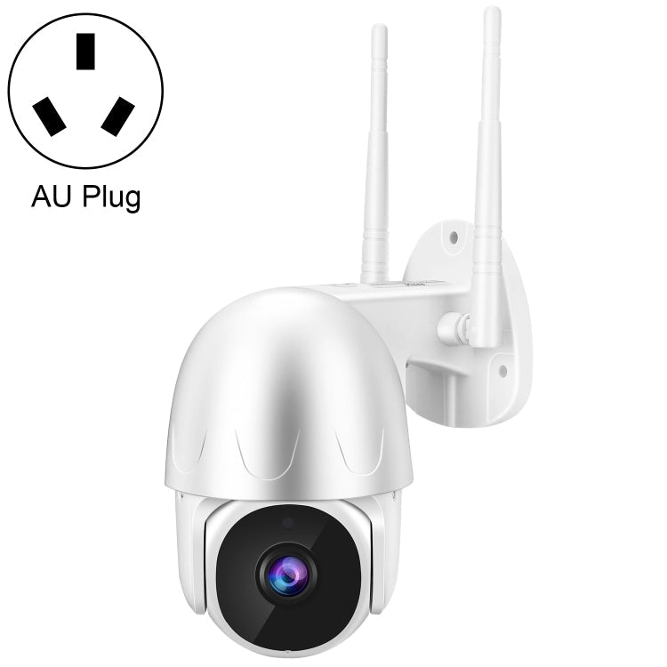 Tuya QX45 1080P Full HD IP65 Waterproof 2.4G Wireless IP Camera, Support Motion Detection & Two-way Audio & Night Vision & TF Card, AU Plug