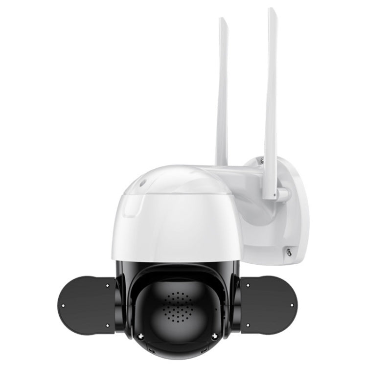 QX55 3.0 Million Pixels IP65 Waterproof 2.4G Wireless IP Camera, Support Motion Detection & Two-way Audio & Night Vision & TF Card, EU Plug