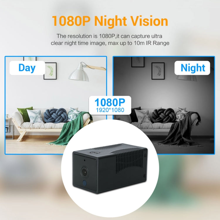 G17 2.0 Million Pixels HD 1080P Smart WiFi IP Camera, Support Night Vision & Two Way Audio & Motion Detection & TF Card, US Plug