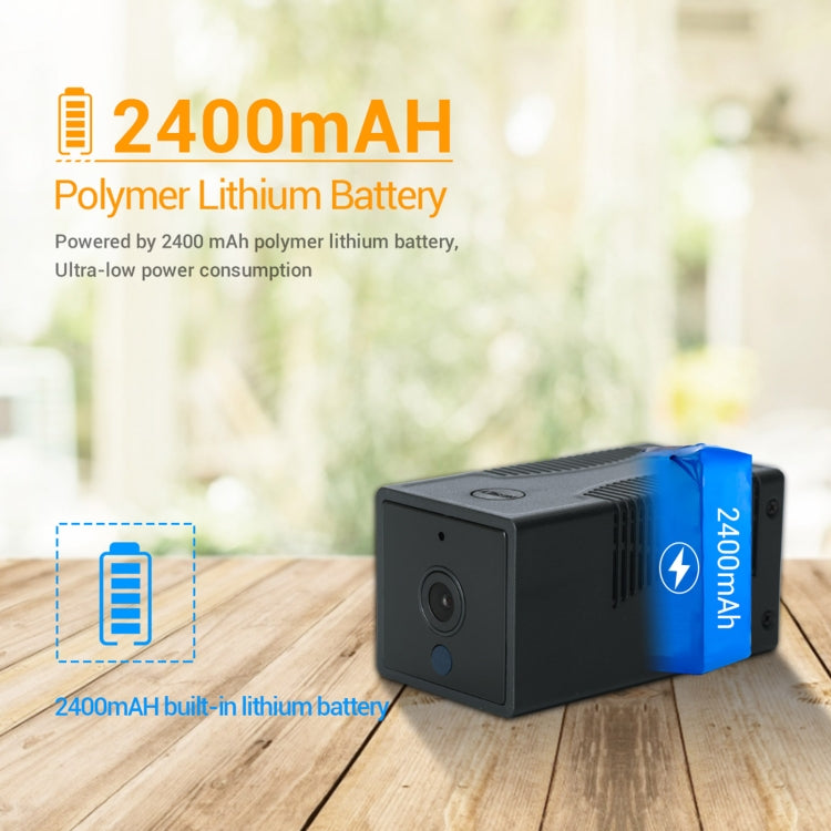 G17 2.0 Million Pixels HD 1080P Smart WiFi IP Camera, Support Night Vision & Two Way Audio & Motion Detection & TF Card, EU Plug