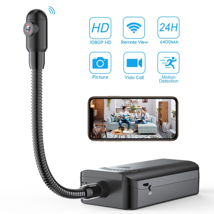 SG601 1080P HD WiFi Snake Tube Camera, Support Motion Detection, US Plug