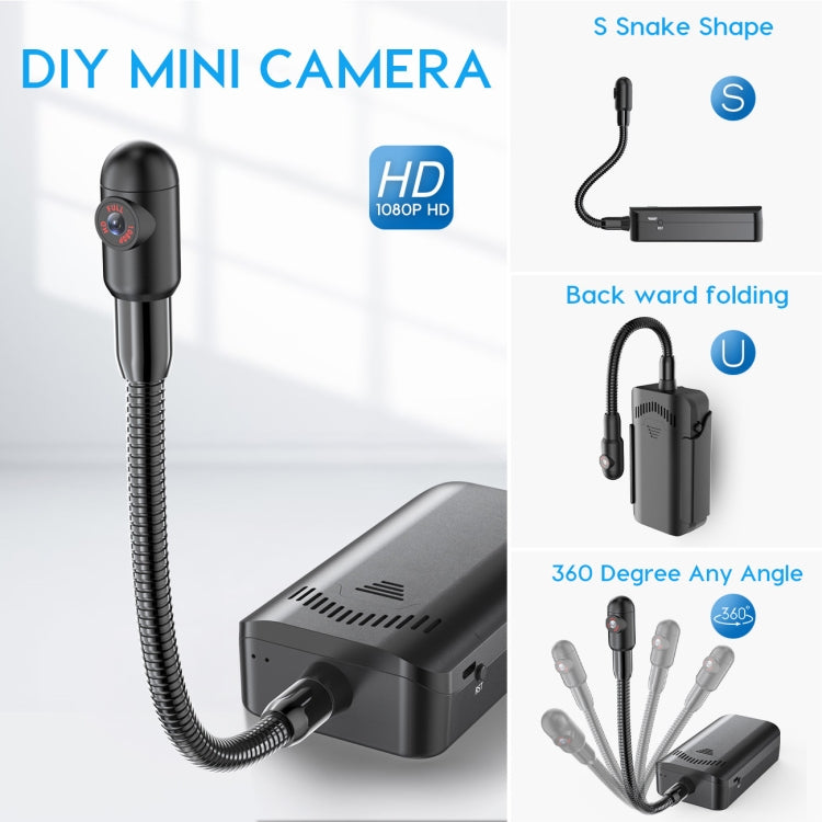 SG601 1080P HD WiFi Snake Tube Camera, Support Motion Detection, UK Plug
