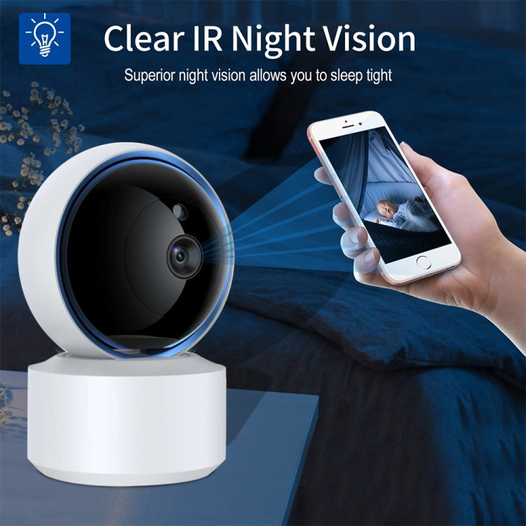 YT50-2 3.0MP 360 Rotation IP Camera WiFi Smart Security Camera, Support TF Card / Two-way Audio / Motion Detection / Night Vision(EU Plug)