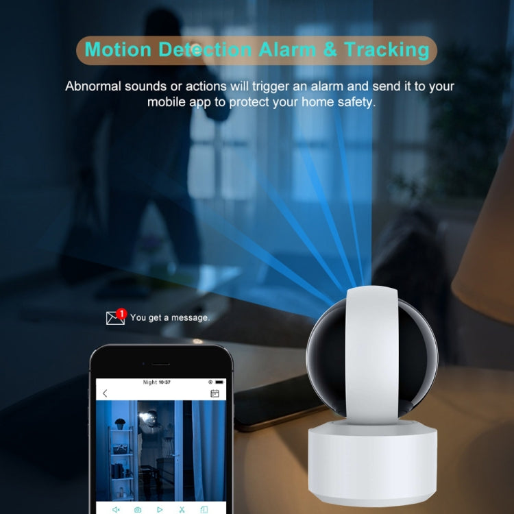 YT50-2 3.0MP 360 Rotation IP Camera WiFi Smart Security Camera, Support TF Card / Two-way Audio / Motion Detection / Night Vision(US Plug)