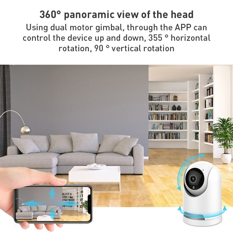 YT64 ICSEE 1080P Pan-tilt WiFi Smart IP Camera, Support TF Card / Two-way Audio / Motion Detection / Night Vision(EU Plug)