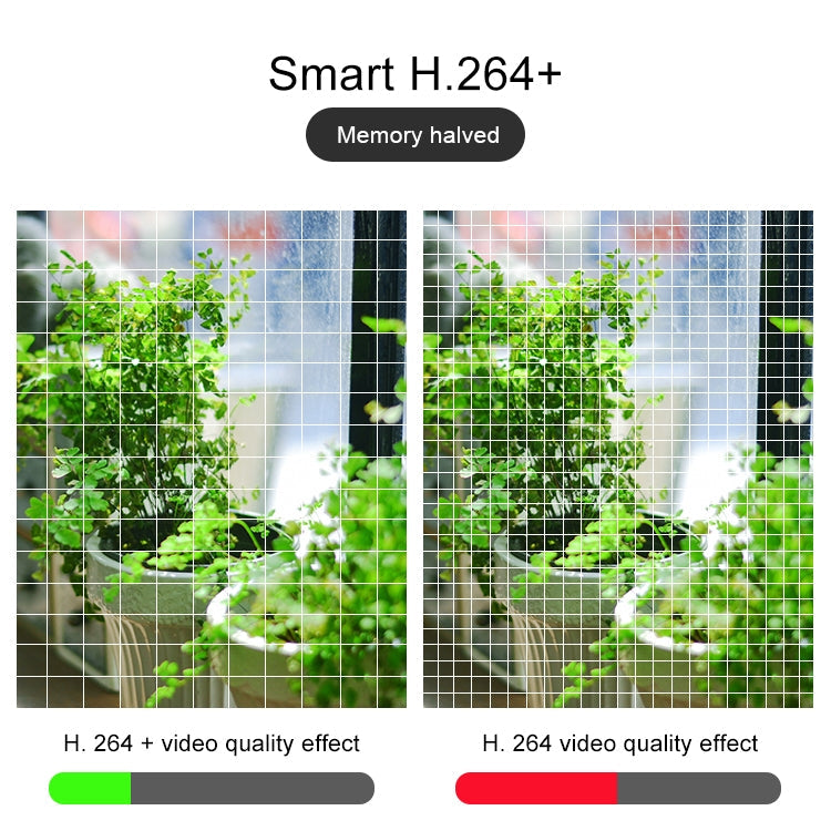 Q4 2.0 Million Pixels 1080P HD Wireless IP Camera, Support Motion Detection & Two-way Audio & Infrared Night Vision & TF Card, AU Plug