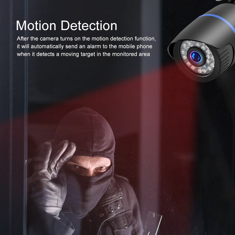 Q4 2.0 Million Pixels 1080P HD Wireless IP Camera, Support Motion Detection & Two-way Audio & Infrared Night Vision & TF Card, UK Plug