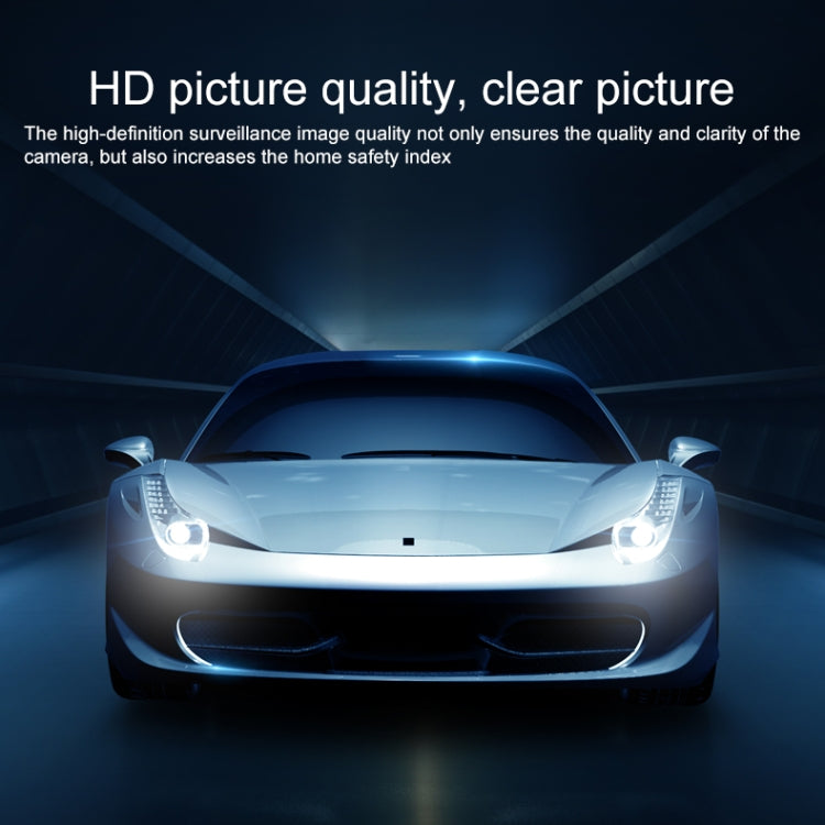 Q8 1080P HD Wireless IP Camera, Support Motion Detection & Infrared Night Vision & TF Card, EU Plug