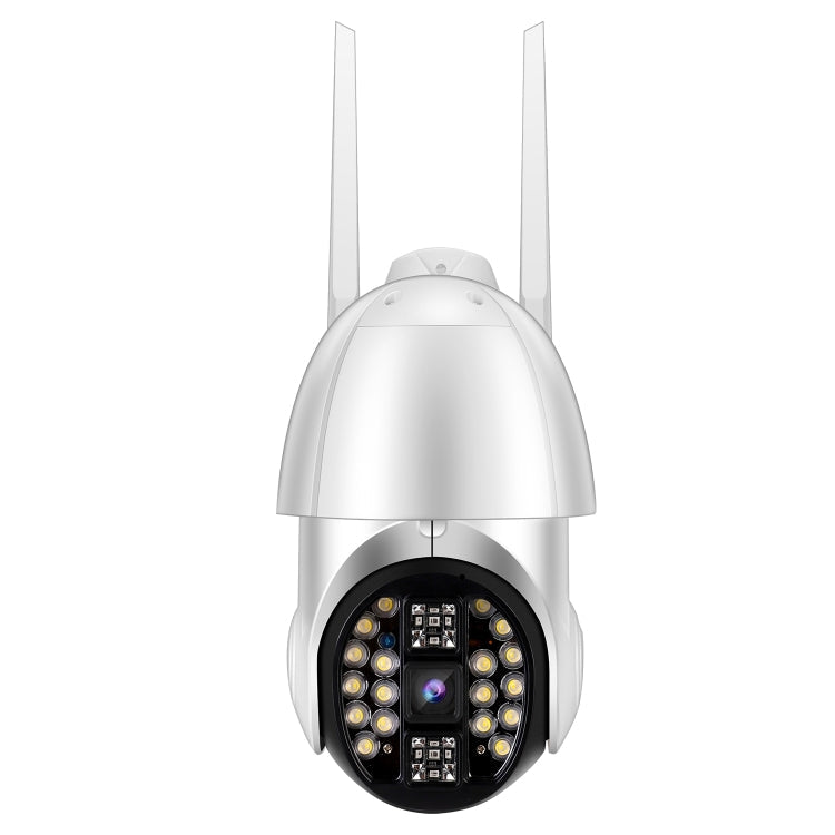 QX33 1080P Panoramic PTZ 360 Degree Rotating WIFI Camera, Support Day and Night Full Color & Two-way Voice Intercom & Motion Detection Alarm & Video Playback & 64GB TF Card, UK Plug