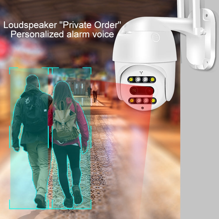 QX48 Pixels 1080P HD Wireless IP Camera, Support Motion Detection & Infrared Night Vision & TF Card(US Plug)