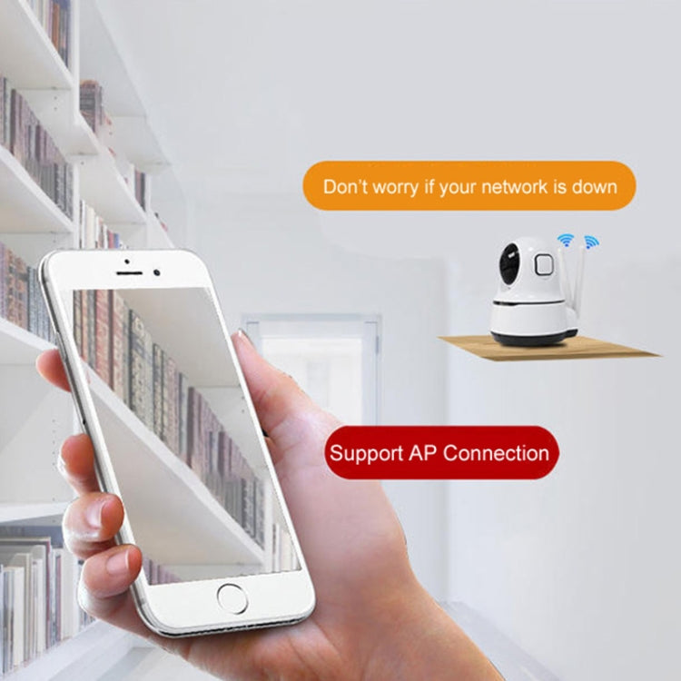 PAF200 2MP 1080P HD Wireless IP Camera, Support Motion Detection & Infrared Night Vision & TF Card(US Plug)