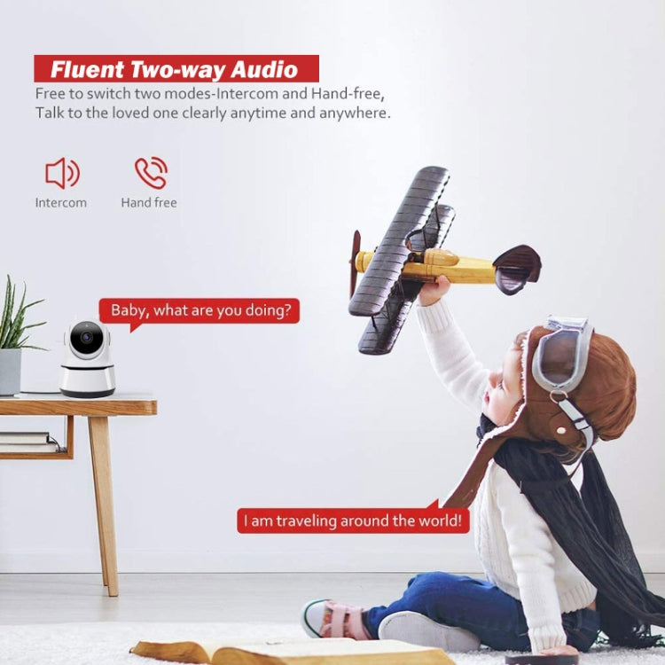 PAF200 2MP 1080P HD Wireless IP Camera, Support Motion Detection & Infrared Night Vision & TF Card(UK Plug)