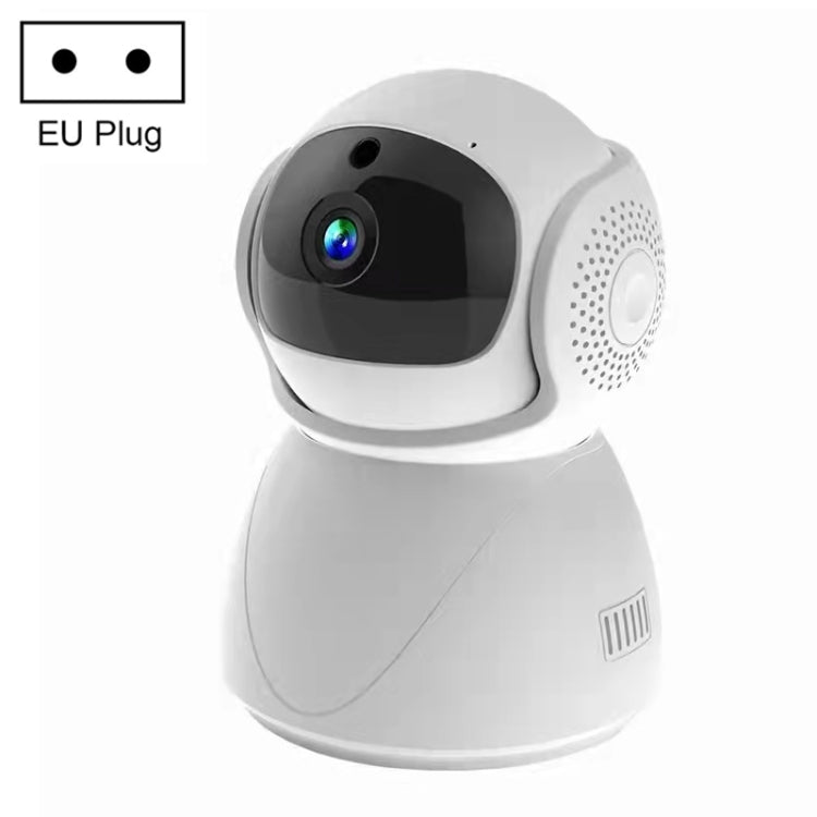 ZAS-5G01 1080P Home 5G WiFi Dual-band Panoramic Camera with 32GB TF Card, Support IR Night Vision & AP Hot Spot & Designated Alarm Area, EU Plug