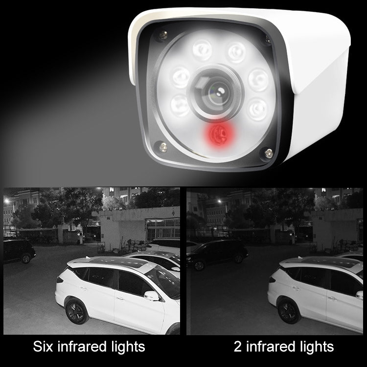 633H2 / IP 3.6mm 2MP Lens Full HD 1080P Outdoor Security Camera IP66 Waterproof Bullet Surveillance Camera with 20 Meter Night Vision Function(White)