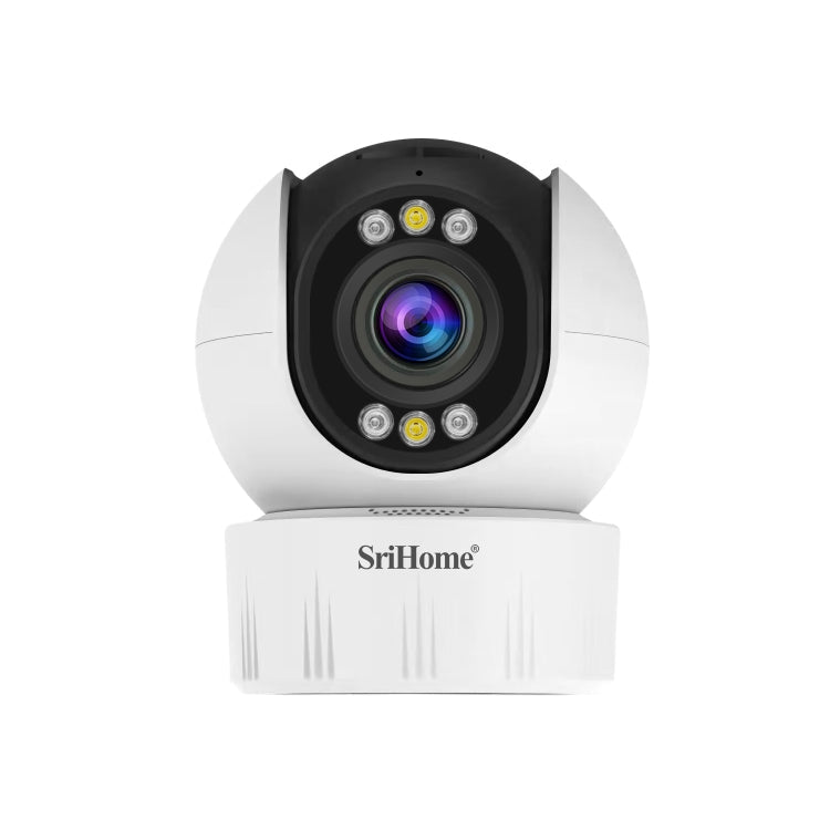 SriHome SH046 4.0 Million Pixels FHD Low Power Consumption Wireless Home Security Camera System (US Plug)
