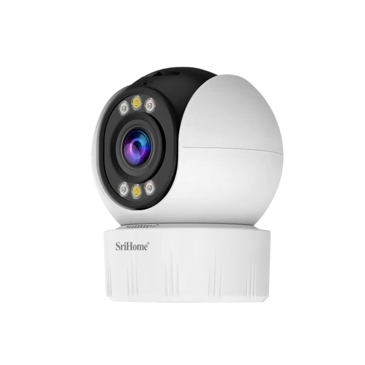 SriHome SH046 4.0 Million Pixels FHD Low Power Consumption Wireless Home Security Camera System (US Plug)
