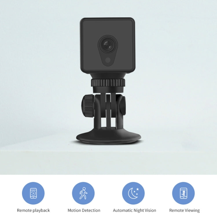 CAMSOY S1T 1080P WiFi Wireless Network Action Camera Wide-angle Recorder (Black)