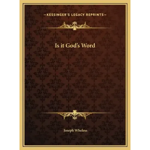 Is it God's Word