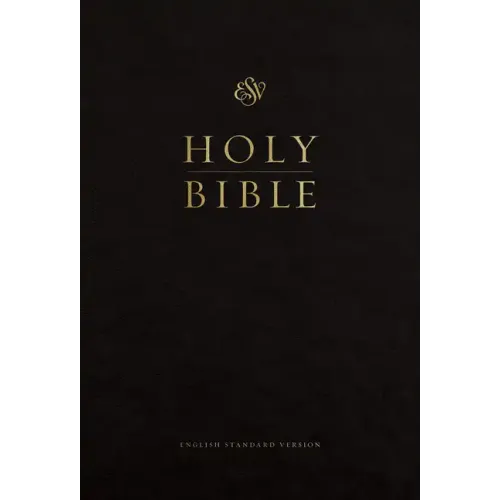 ESV Pew and Worship Bible, Large Print (Black)