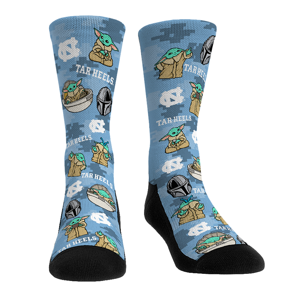 North Carolina Tar Heels - Star Wars  - Grogu All-Over