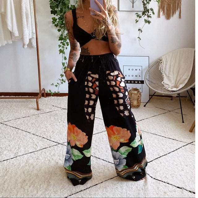 2   Pecs   Suit   Summer   Track suit   Sets   Womens   Outfits   Boho   Beach