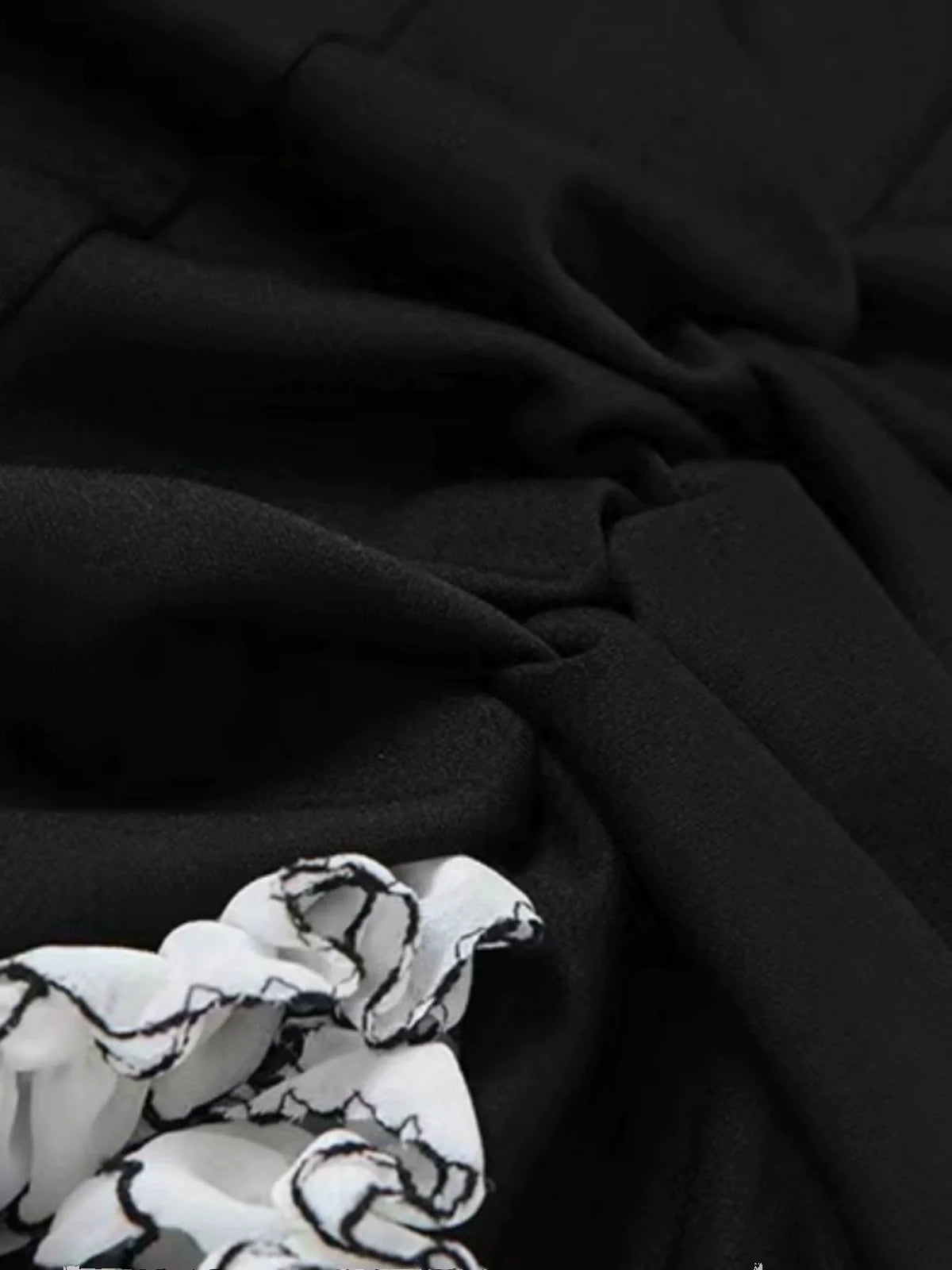 Pleated Millennium Tube Top Dress with Matching Gloves