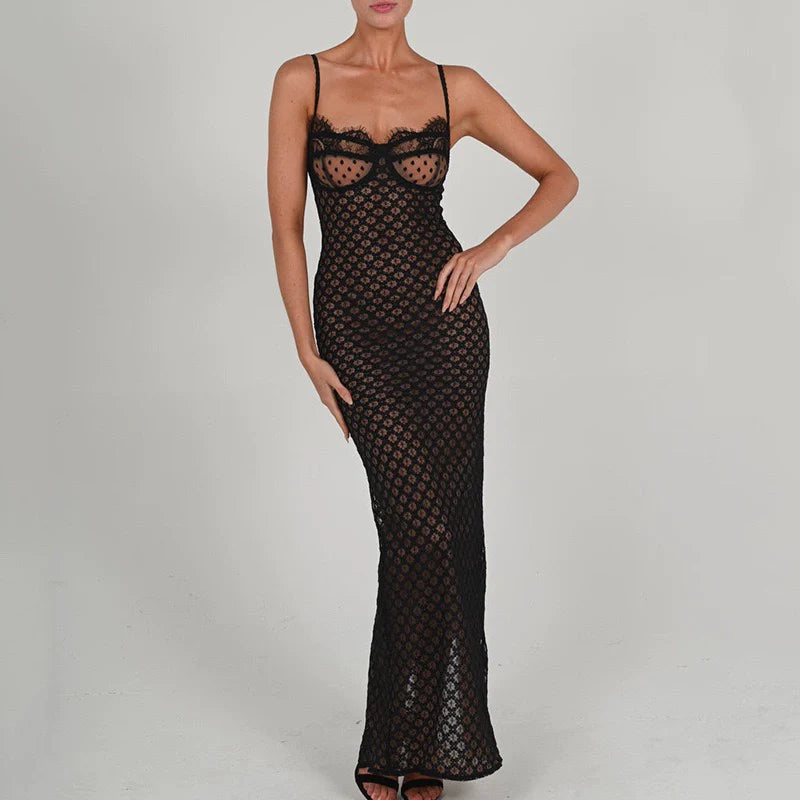 Sexy Laced Night Gown