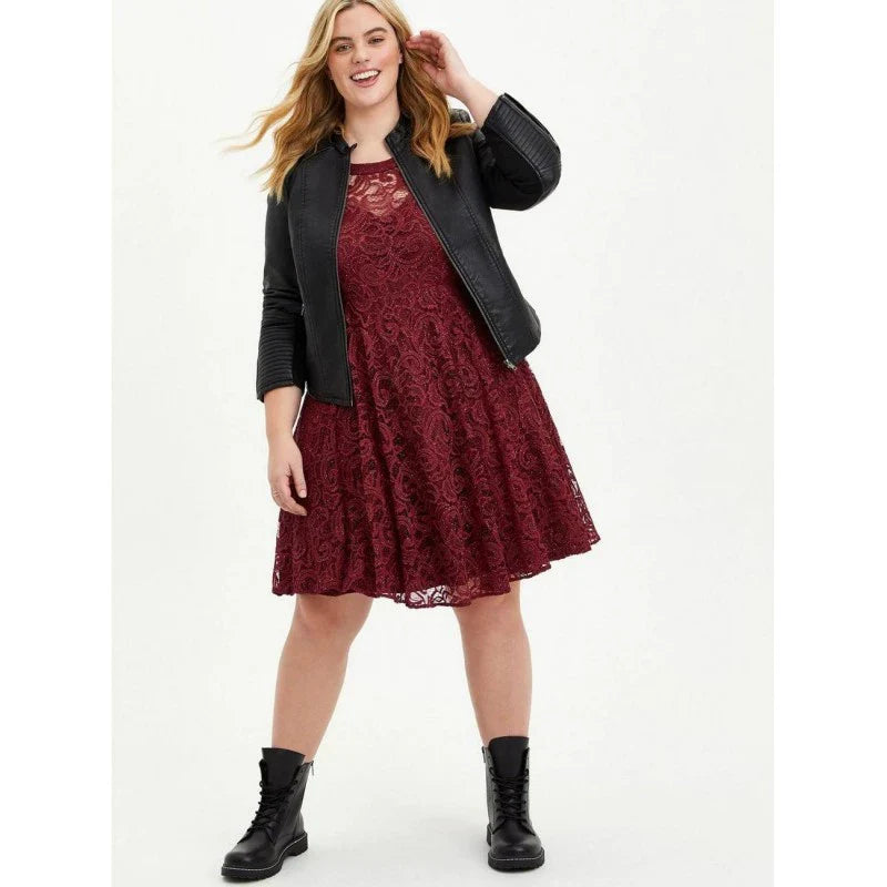 Casual Lace Sleeveless Day Dress