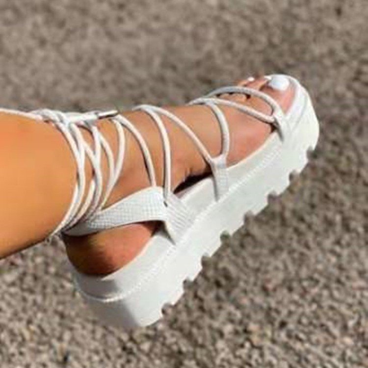 womens   shoes   sandals   Korean   style   fashion   word   with 2021