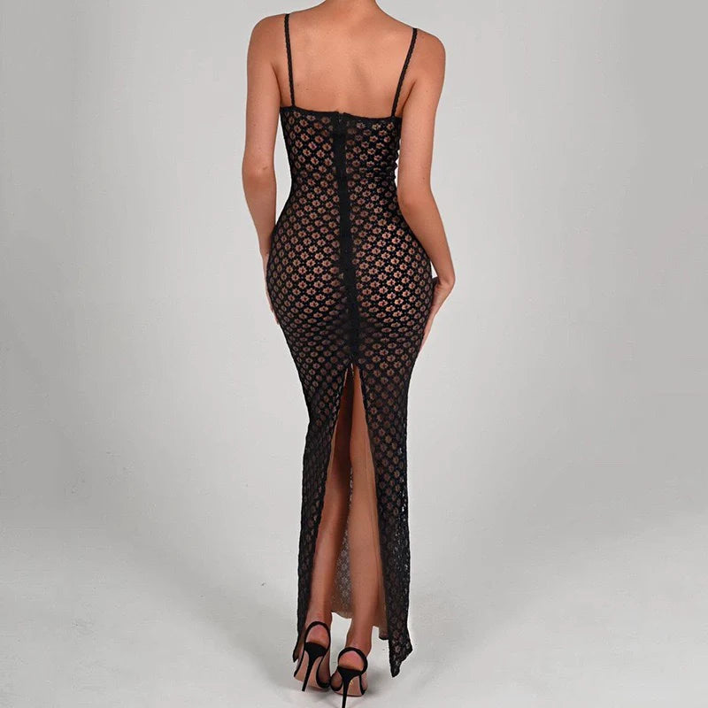 Sexy Laced Night Gown