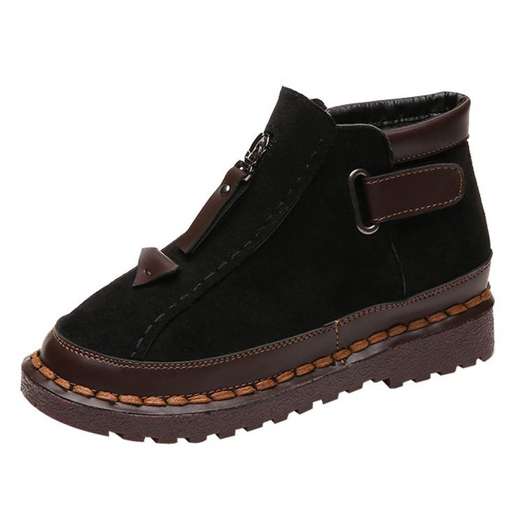 shoes   womens   flat   sandals   Short   boots   large   size   British