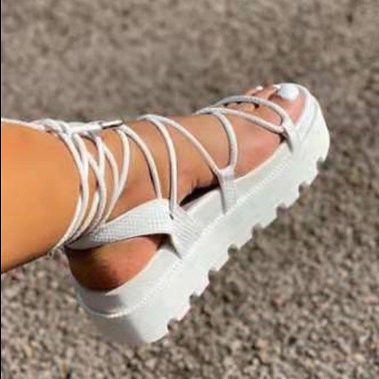 womens   shoes   sandals   Korean   style   fashion   word   with 2021