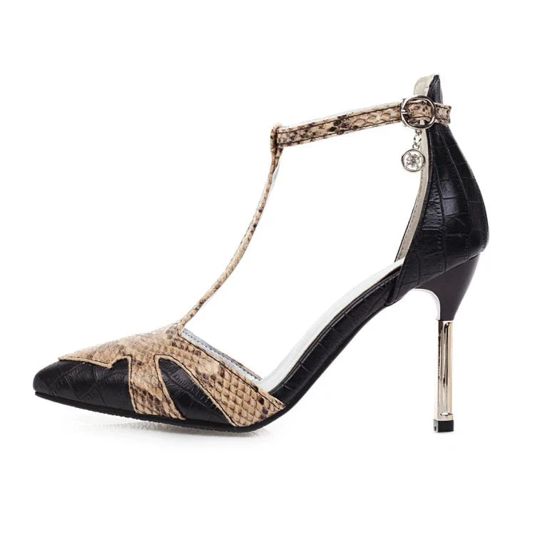 Fashion Trendy Stilettos with Ankle Loop Heels