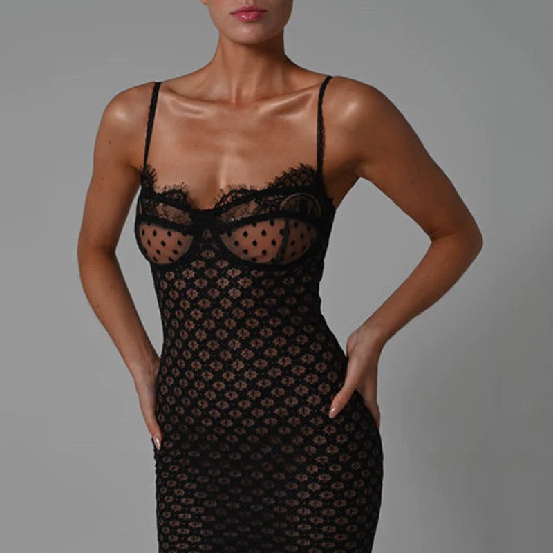 Sexy Laced Night Gown