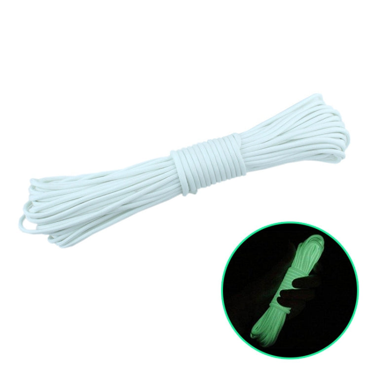 20m 9-Core Nylon+Polyester Full-light Outdoor Camping Tent Rescue Bundled Fluorescent Climbing Rope, 20m Yellow, 20m Orange, 20m Pink, 20m Green, 20m Blue, 20m White