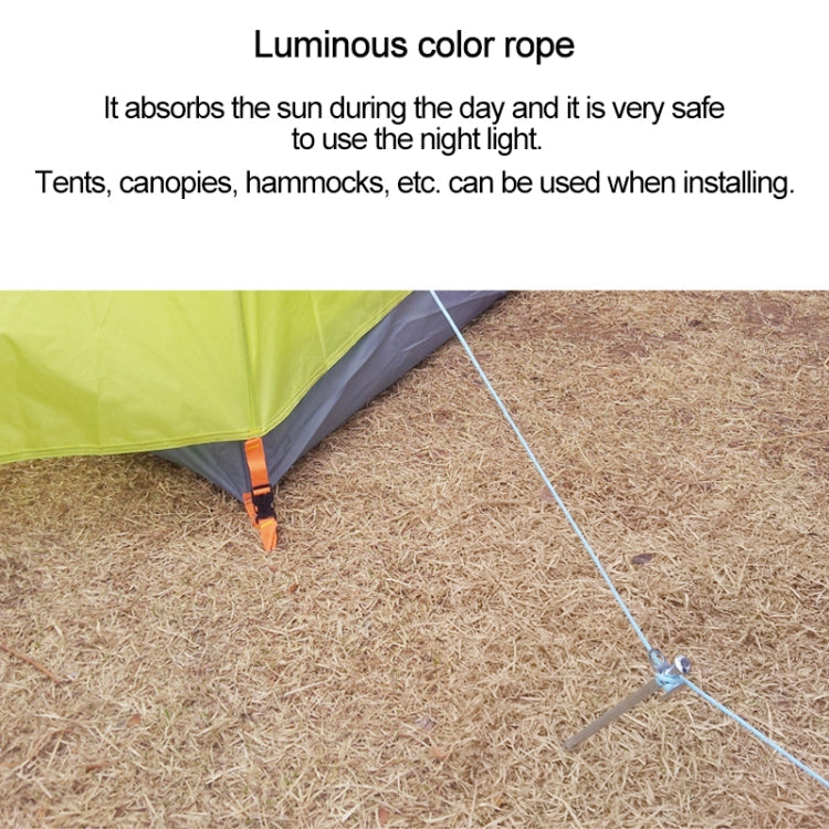 20m 9-Core Nylon+Polyester Full-light Outdoor Camping Tent Rescue Bundled Fluorescent Climbing Rope, 20m Yellow, 20m Orange, 20m Pink, 20m Green, 20m Blue, 20m White