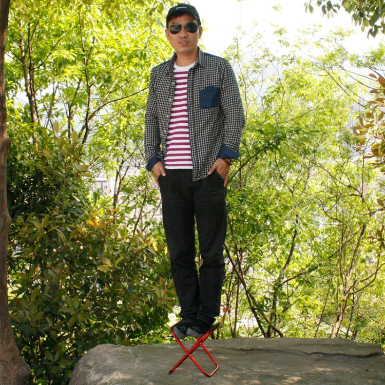 Outdoor Portable Folding Stool, Size: 25*22*26cm, 8013