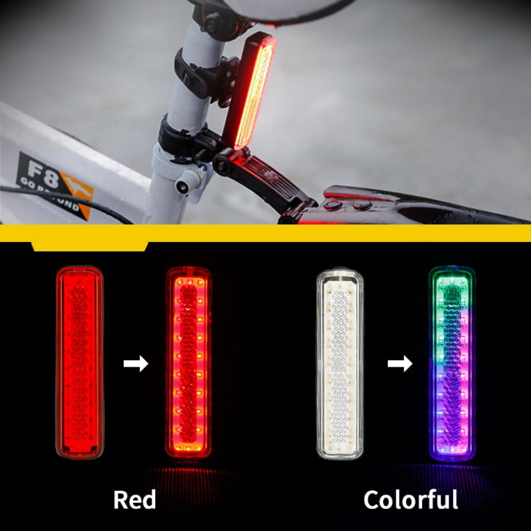 Rainbow Bike Tail Light MTB Bicycle Rear Light