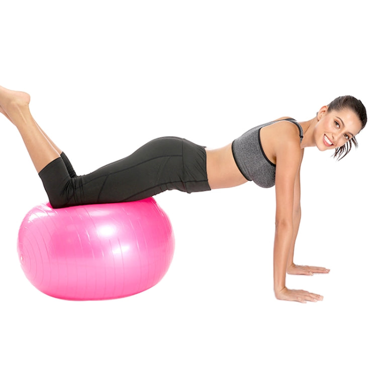 Thickening Explosion-proof Big Yoga Ball Sport Fitness Ball Environmental Pregnant Yoga Ball, Diameter: 65cm, 65cm(Purple), 65cm(Pink), 65cm(Blue)