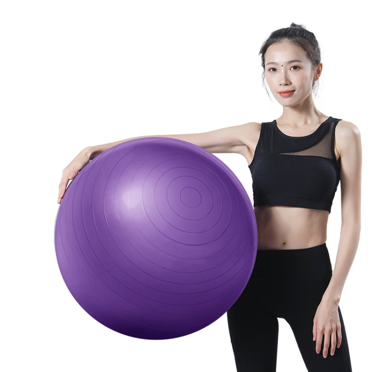 Thickening Explosion-proof Big Yoga Ball Sport Fitness Ball Environmental Pregnant Yoga Ball, Diameter: 65cm, 65cm(Purple), 65cm(Pink), 65cm(Blue)