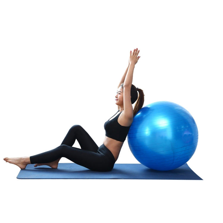 Thickening Explosion-proof Big Yoga Ball Sport Fitness Ball Environmental Pregnant Yoga Ball, Diameter: 75cm, 75cm(Pink), 75cm(Blue), 75cm(Purple)