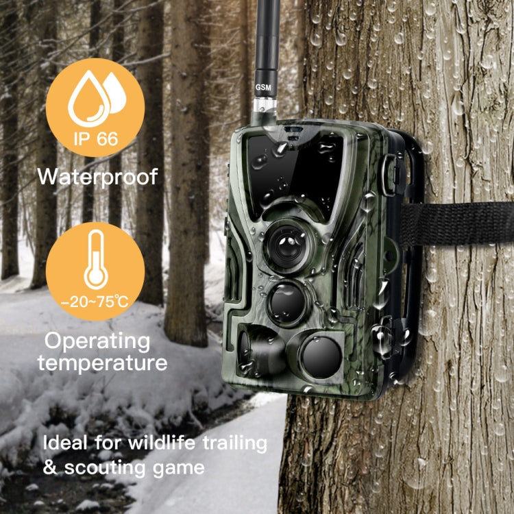 HC801G 3G WCDMA Waterproof IP66 IR Night Vision Security Hunting Trail Camera, 120 Degree PIR Angle, HC801G 3G WCDMA