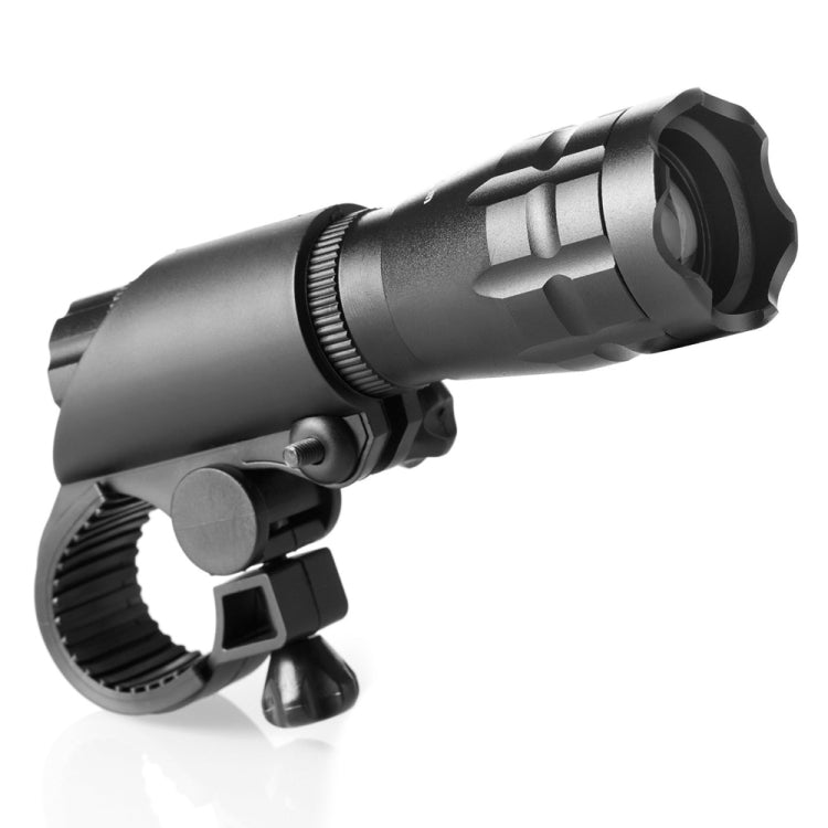 5W Mountain Bike Headlight Zoom Glare Waterproof Flashlight Set Car Headlight + Taillight (Set One), Set One