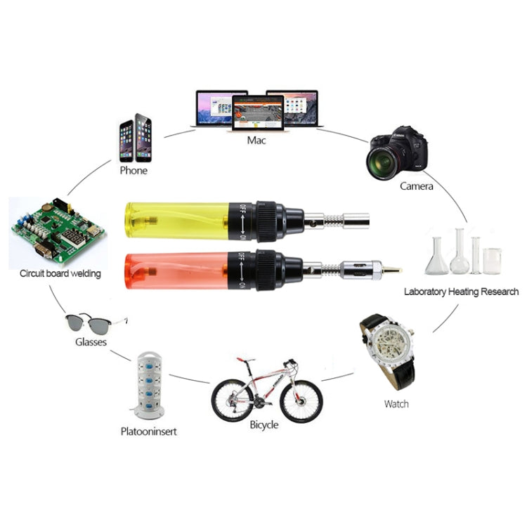 BEST Butane Gas Soldering Iron Pen (Random Color Delivery )